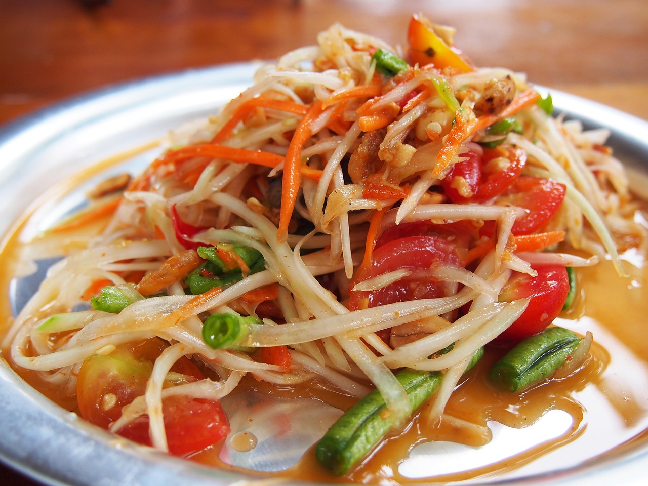 papaya salad, spicy, food, thailand, somtam, papaya salad, papaya salad, papaya salad, papaya salad, papaya salad, somtam